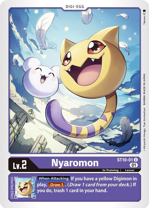 Nyaromon [ST10-01] [Starter Deck: Parallel World Tactician] - Paradise Hobbies LLC