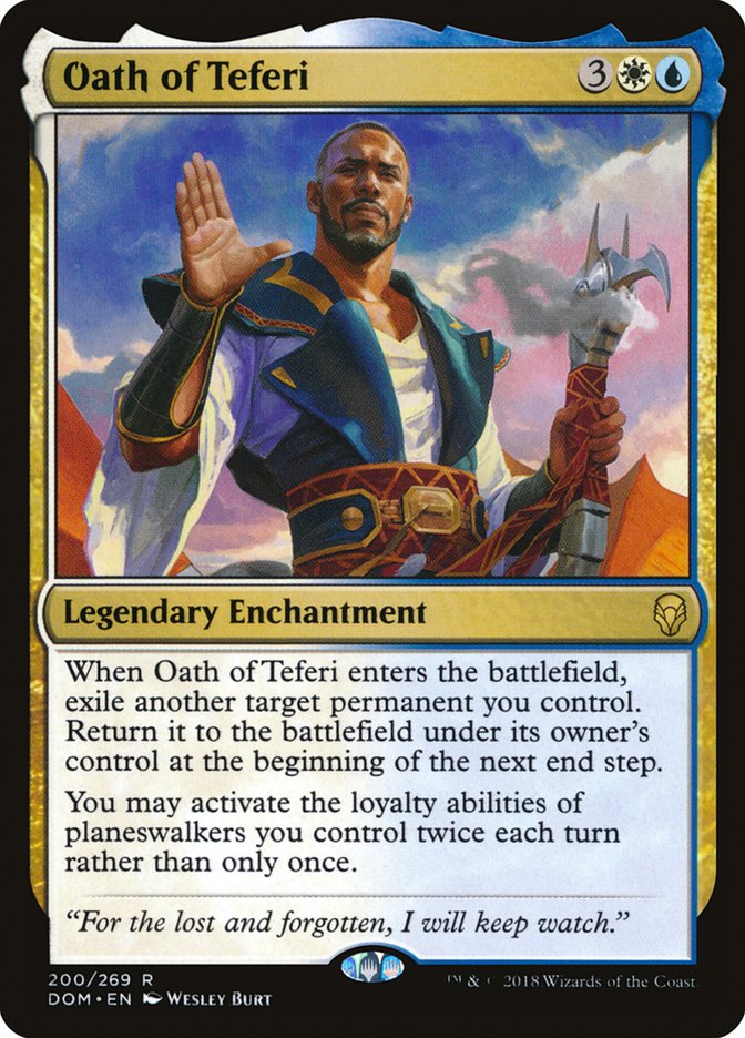 Oath of Teferi [Dominaria] - Paradise Hobbies LLC