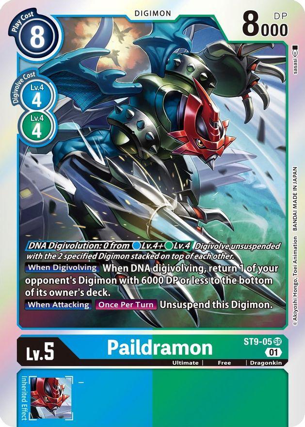 Paildramon [ST9-05] [Starter Deck: Ultimate Ancient Dragon] - Paradise Hobbies LLC