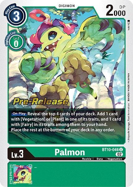 Palmon [BT10-046] [Xros Encounter Pre-Release Cards] - Paradise Hobbies LLC