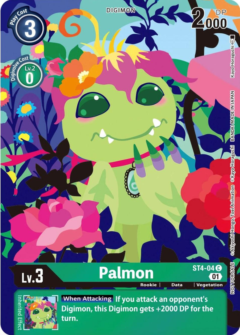 Palmon [ST4-04] (Tamer's Card Set 2 Floral Fun) [Starter Deck: Giga Green Promos] - Paradise Hobbies LLC