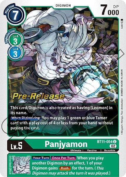 Panjyamon [BT11-054] [Dimensional Phase Pre-Release Promos] - Paradise Hobbies LLC