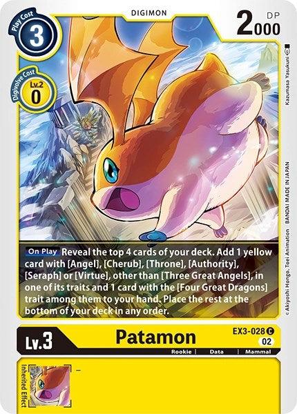 Patamon [EX3-028] [Revision Pack Cards] - Paradise Hobbies LLC