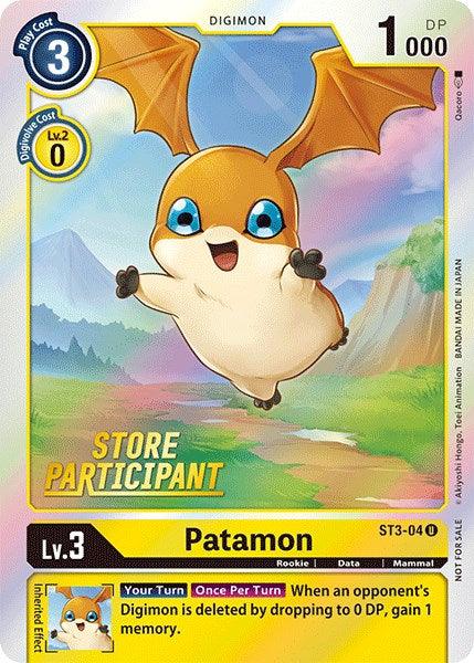 Patamon [ST3-04] (Store Participant) [Starter Deck: Heaven's Yellow Promos] - Paradise Hobbies LLC