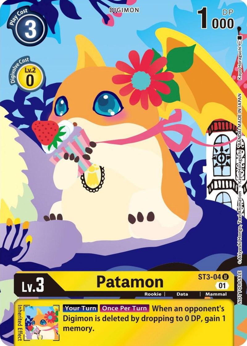 Patamon [ST3-04] (Tamer's Card Set 2 Floral Fun) [Starter Deck: Heaven's Yellow Promos] - Paradise Hobbies LLC