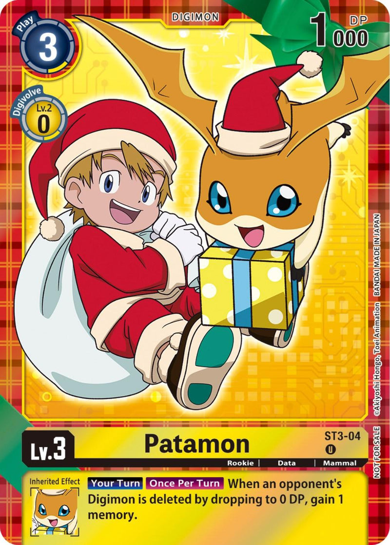 Patamon [ST3-04] (Winter Holiday 2023) [Starter Deck: Heaven's Yellow] - Paradise Hobbies LLC