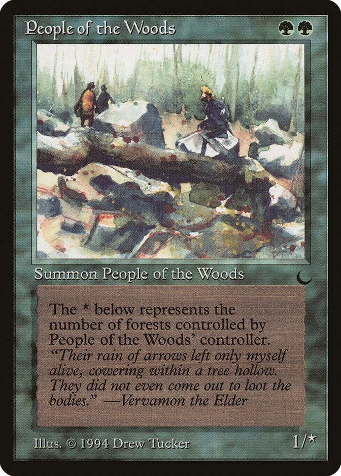 People of the Woods [The Dark] - Paradise Hobbies LLC