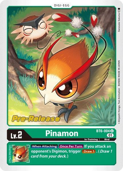 Pinamon [BT6-004] [Double Diamond Pre-Release Cards] - Paradise Hobbies LLC