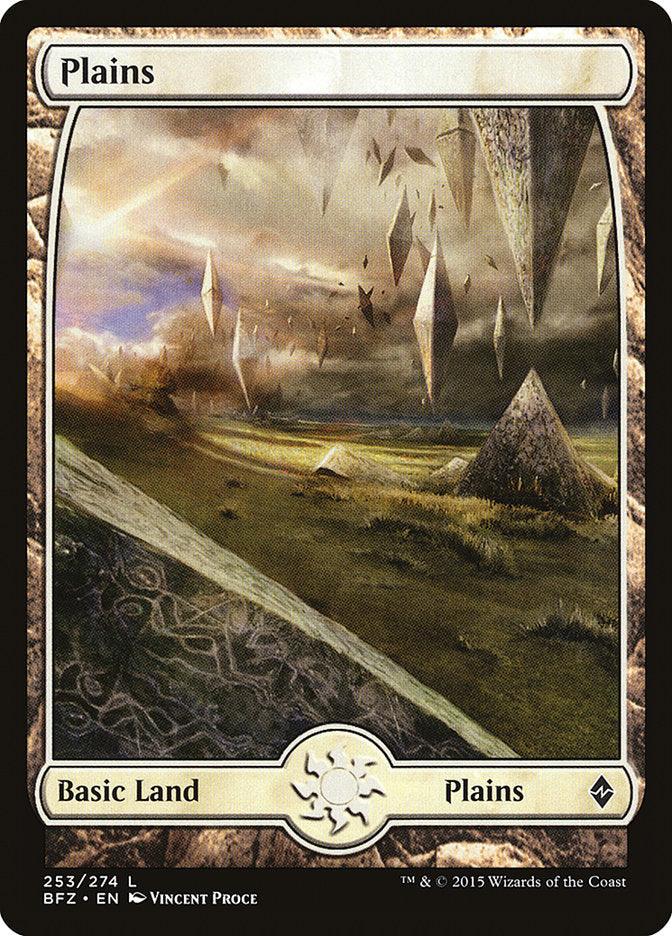 Plains (253) (Full Art) [Battle for Zendikar] - Paradise Hobbies LLC