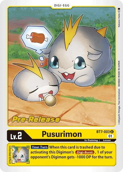 Pusurimon [BT7-003] [Next Adventure Pre-Release Cards] - Paradise Hobbies LLC