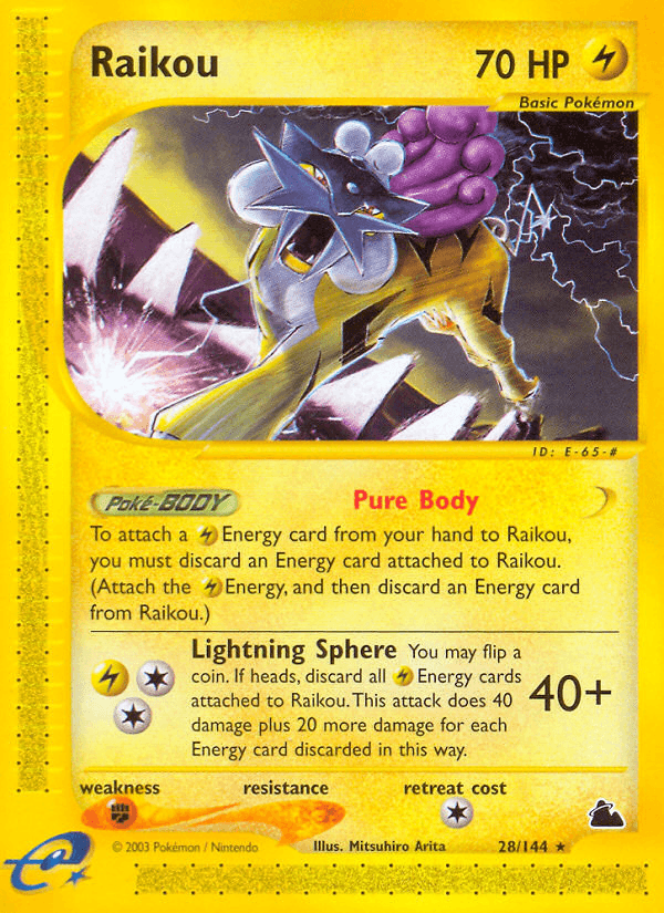 Raikou (28/144) [Skyridge] - Paradise Hobbies LLC