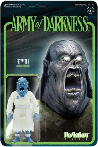 ReAction Figures- Army Of Darkness Reaction Figure - Pit Witch (Glow) - Paradise Hobbies LLC