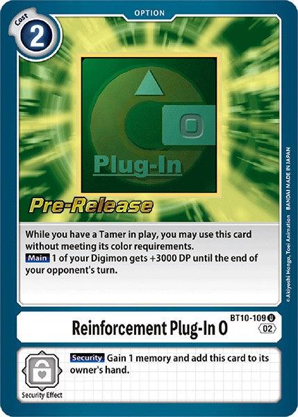 Reinforcement Plug-In 0 [BT10-109] [Xros Encounter Pre-Release Cards] - Paradise Hobbies LLC