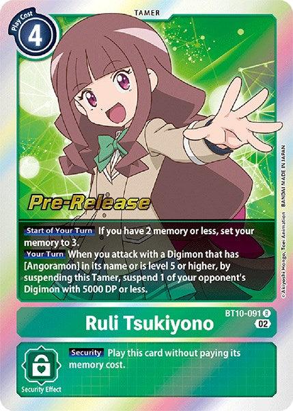 Ruli Tsukiyono [BT10-091] [Xros Encounter Pre-Release Cards] - Paradise Hobbies LLC