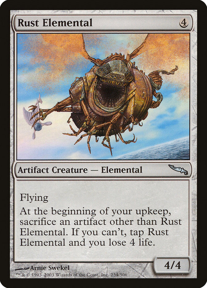 Rust Elemental [Mirrodin] - Paradise Hobbies LLC