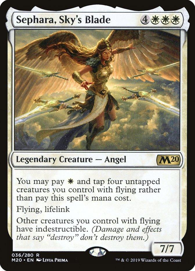 Sephara, Sky's Blade [Core Set 2020] - Paradise Hobbies LLC