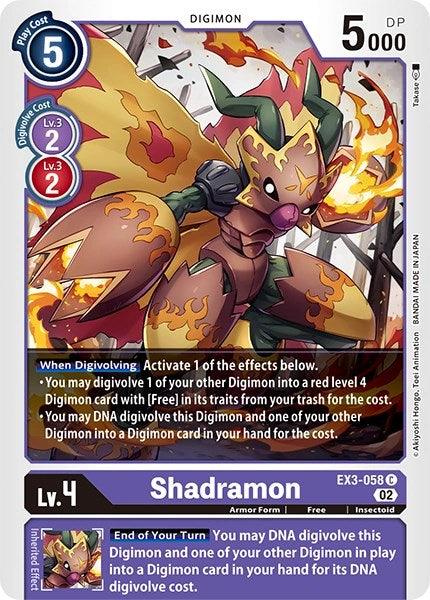 Shadramon [EX3-058] [Revision Pack Cards] - Paradise Hobbies LLC