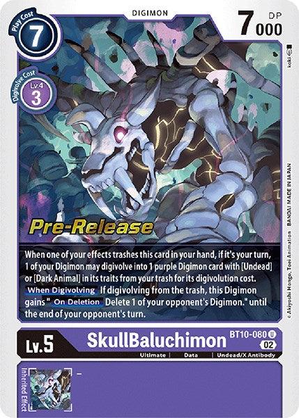 SkullBaluchimon [BT10-080] [Xros Encounter Pre-Release Cards] - Paradise Hobbies LLC