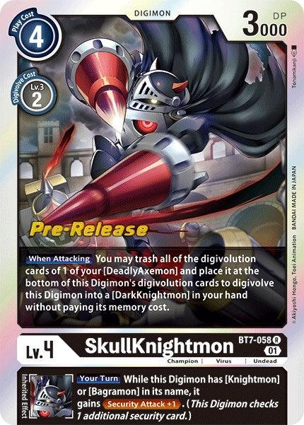 SkullKnightmon [BT7-058] [Next Adventure Pre-Release Cards] - Paradise Hobbies LLC