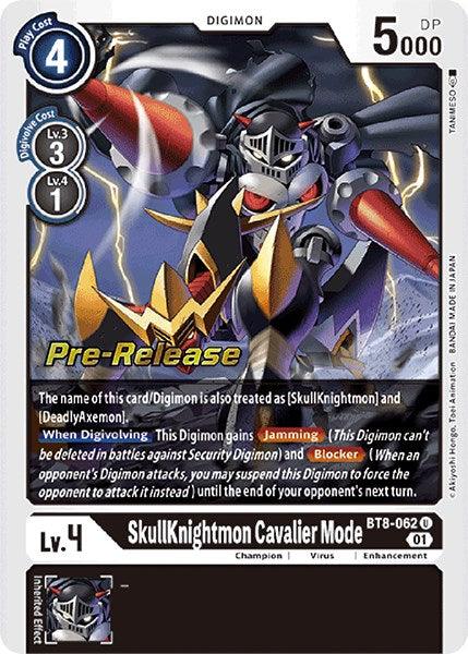 SkullKnightmon: Cavalier Mode [BT8-062] [New Awakening Pre-Release Cards] - Paradise Hobbies LLC