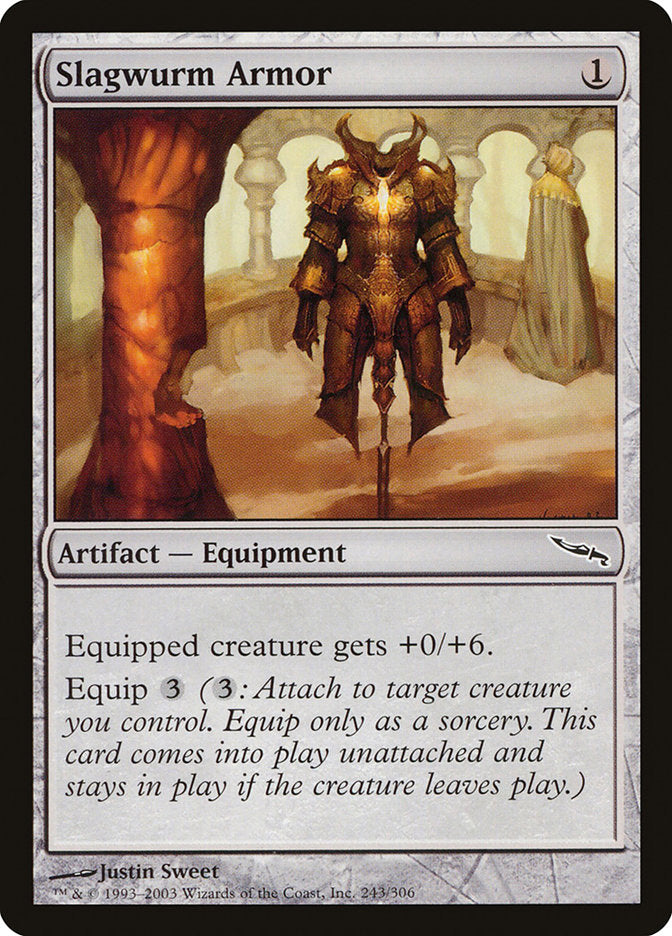 Slagwurm Armor [Mirrodin] - Paradise Hobbies LLC