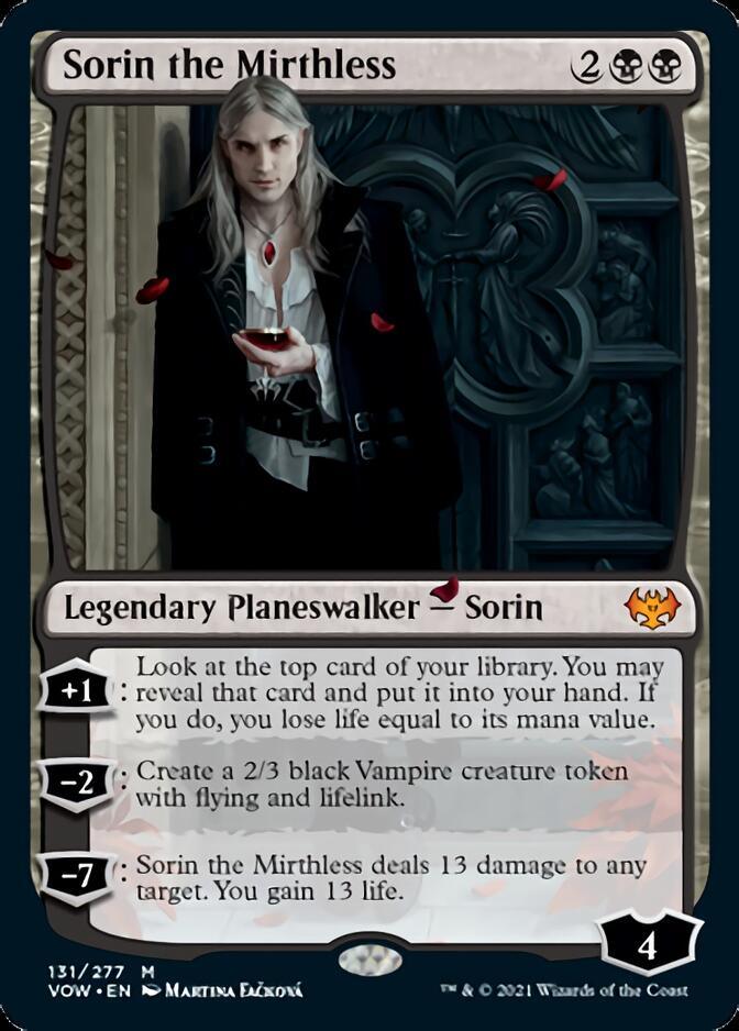 Sorin the Mirthless [Innistrad: Crimson Vow] - Paradise Hobbies LLC