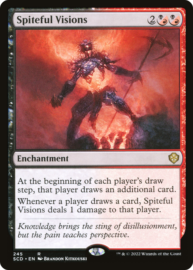 Spiteful Visions [Starter Commander Decks] - Paradise Hobbies LLC