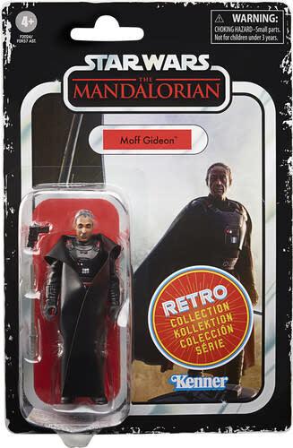 Star Wars Retro Collection: The Mandalorian Moff Gideon Action Figure - Paradise Hobbies LLC