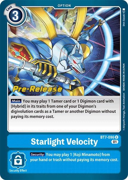 Starlight Velocity [BT7-096] [Next Adventure Pre-Release Cards] - Paradise Hobbies LLC