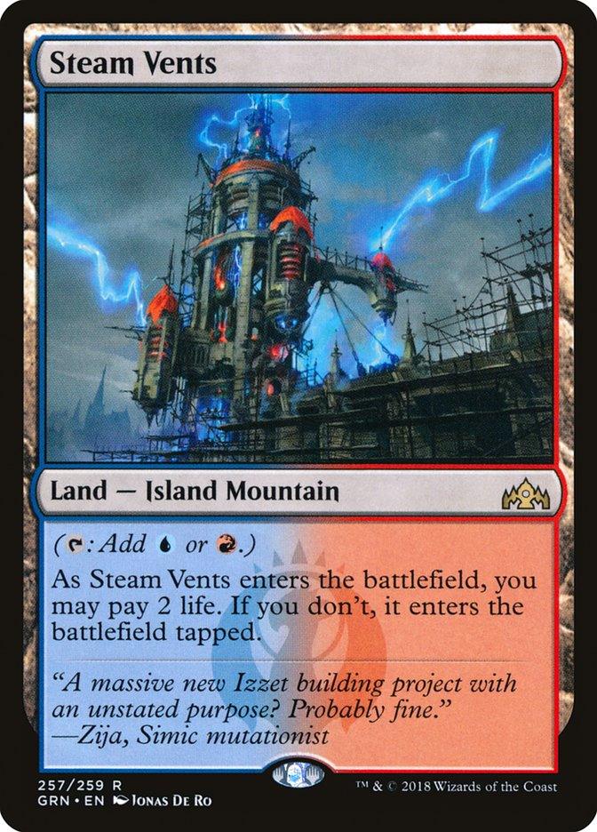 Steam Vents [Guilds of Ravnica] - Paradise Hobbies LLC