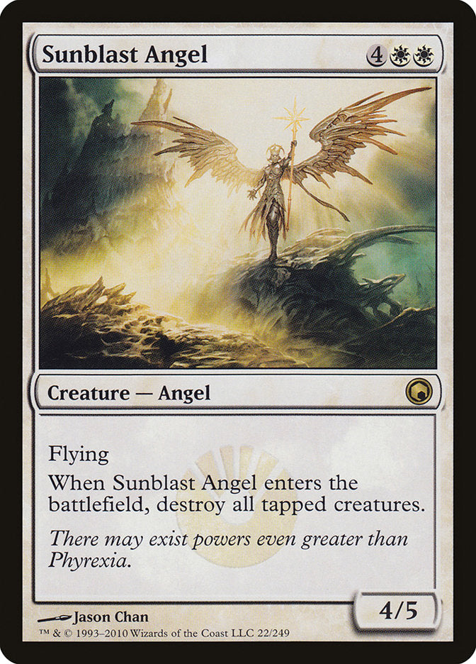 Sunblast Angel [Scars of Mirrodin] - Paradise Hobbies LLC