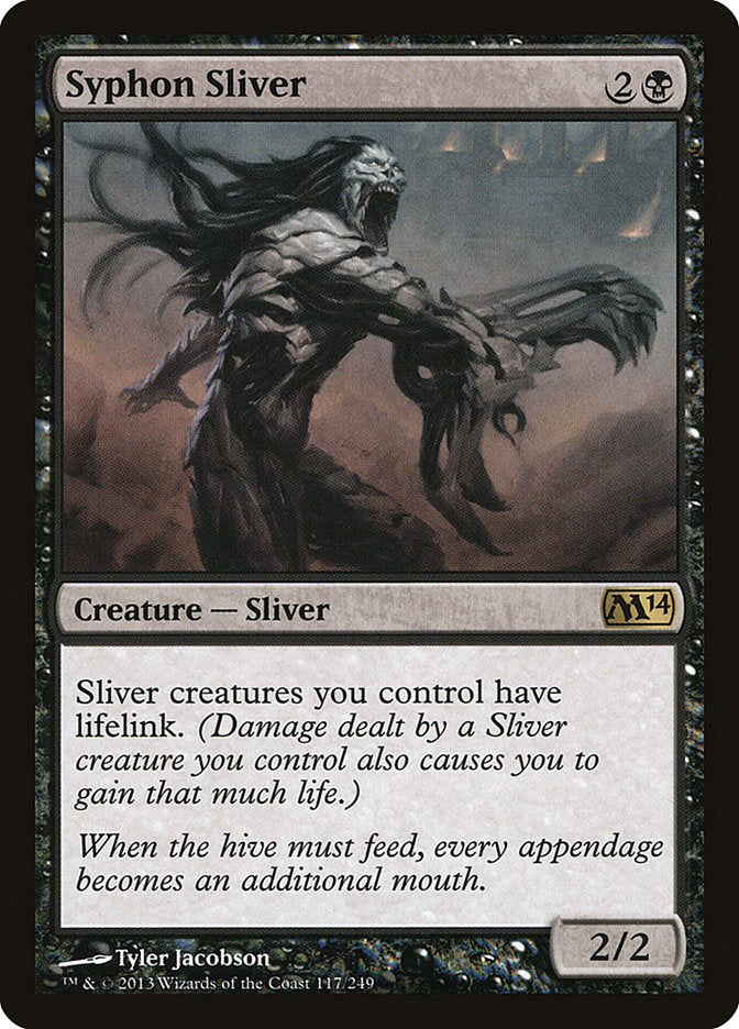 Syphon Sliver [Magic 2014] - Paradise Hobbies LLC