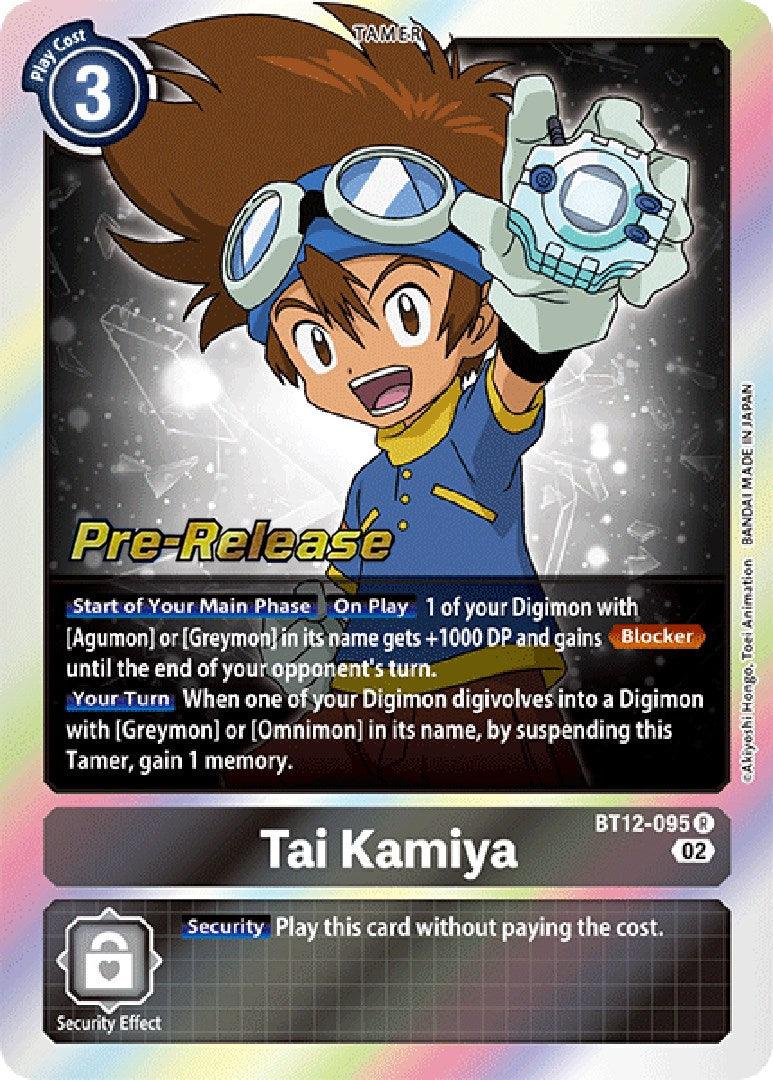 Tai Kamiya [BT12-095] [Across Time Pre-Release Cards] - Paradise Hobbies LLC