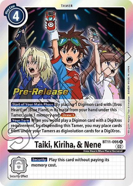 Taiki, Kiriha, & Nene [BT11-095] [Dimensional Phase Pre-Release Promos] - Paradise Hobbies LLC