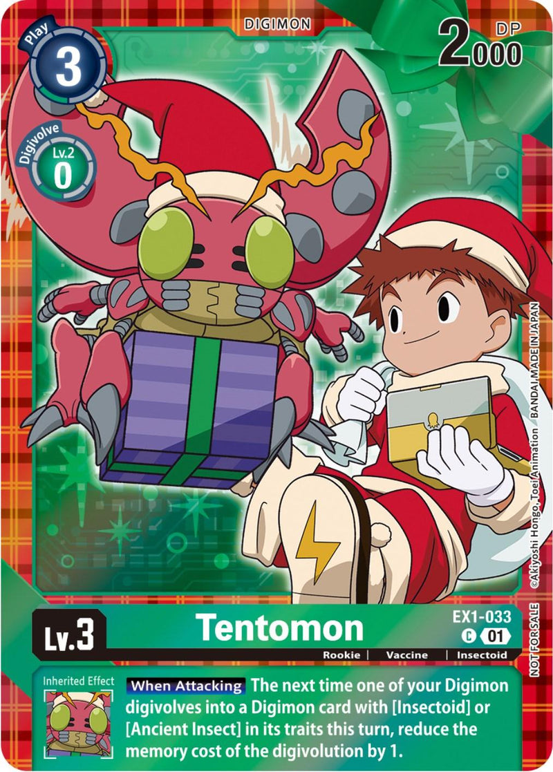 Tentomon [EX1-033] (Winter Holiday 2023) [Classic Collection] - Paradise Hobbies LLC