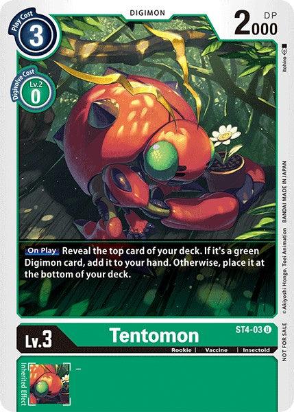 Tentomon [ST4-03] (Official Tournament Pack Vol.3) [Starter Deck: Giga Green Promos] - Paradise Hobbies LLC