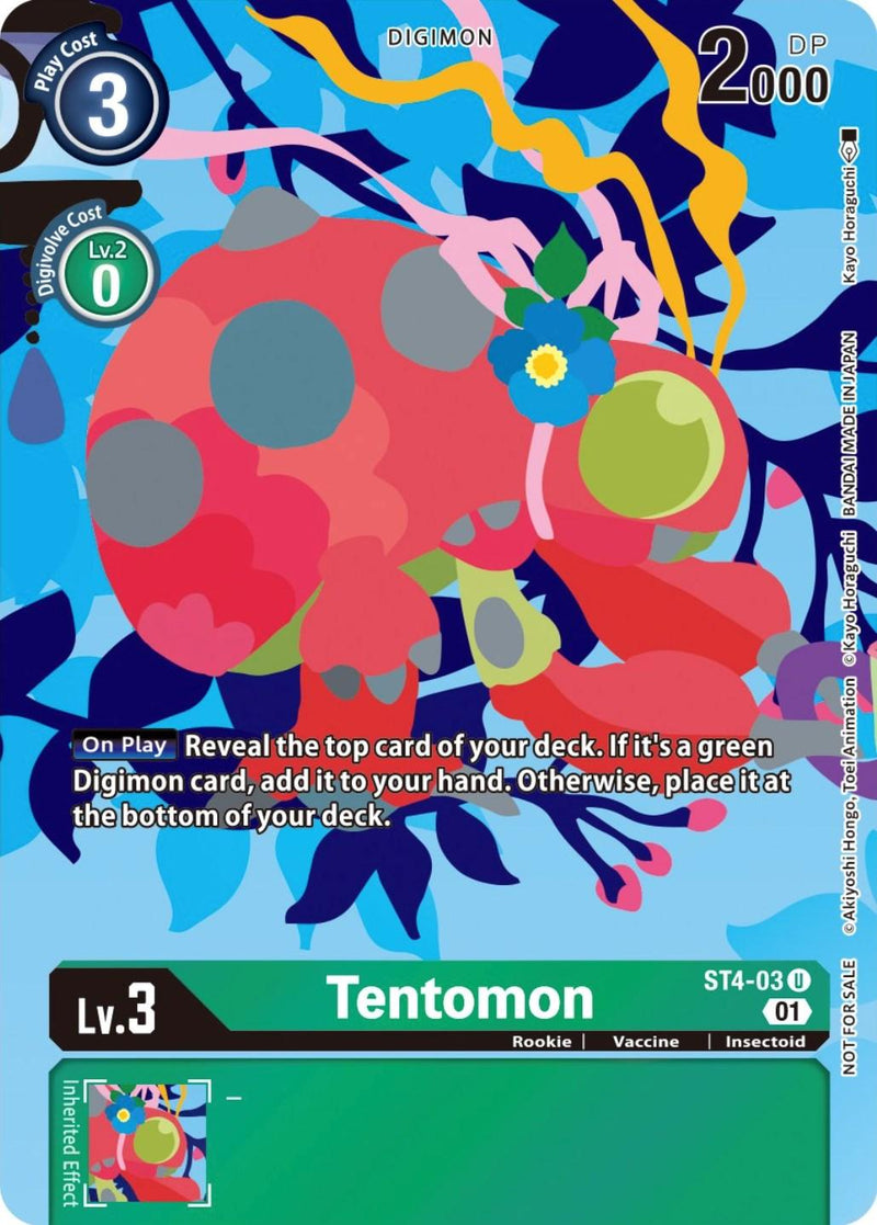 Tentomon [ST4-03] (Tamer's Card Set 2 Floral Fun) [Starter Deck: Giga Green Promos] - Paradise Hobbies LLC