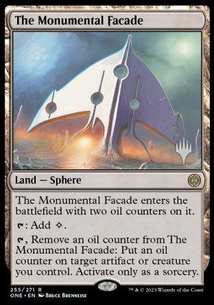 The Monumental Facade (Promo Pack) [Phyrexia: All Will Be One Promos] - Paradise Hobbies LLC