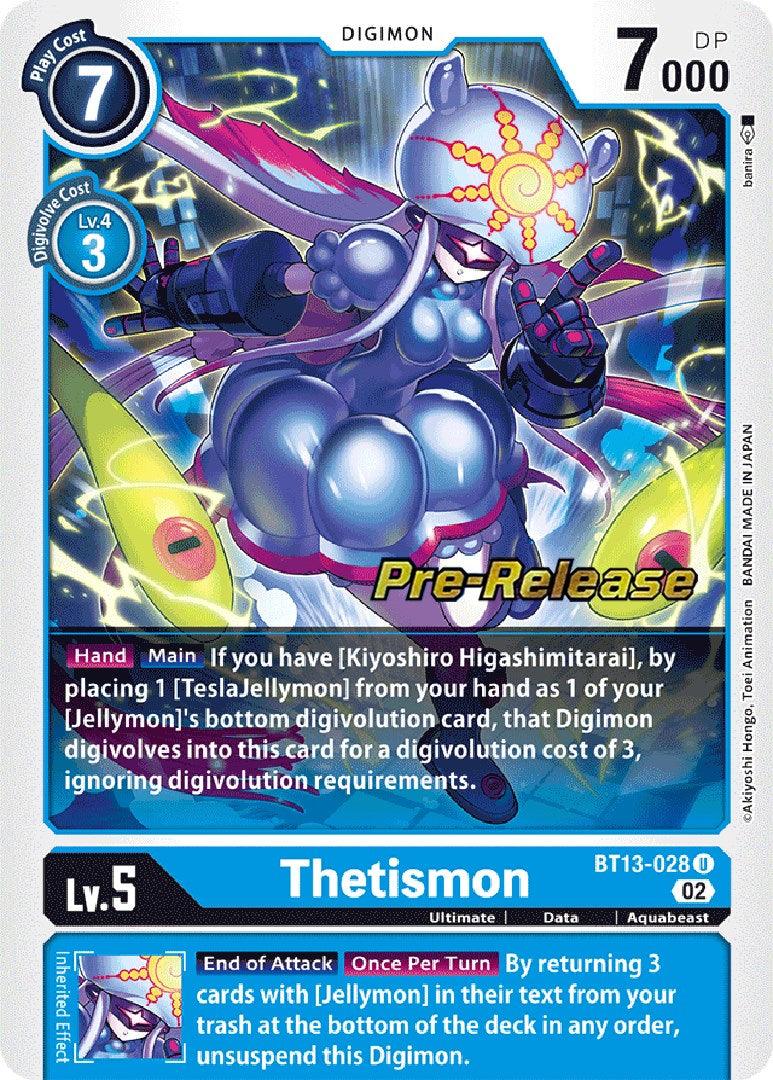 Thetismon [BT13-028] [Versus Royal Knight Booster Pre-Release Cards] - Paradise Hobbies LLC