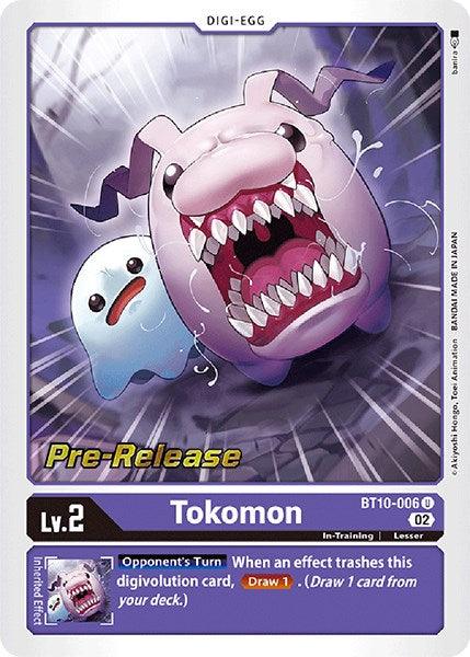 Tokomon [BT10-006] [Xros Encounter Pre-Release Cards] - Paradise Hobbies LLC