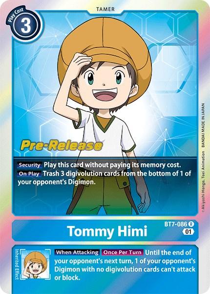 Tommy Himi [BT7-086] [Next Adventure Pre-Release Cards] - Paradise Hobbies LLC