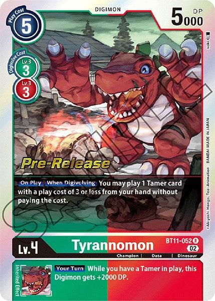 Tyrannomon [BT11-052] [Dimensional Phase Pre-Release Promos] - Paradise Hobbies LLC