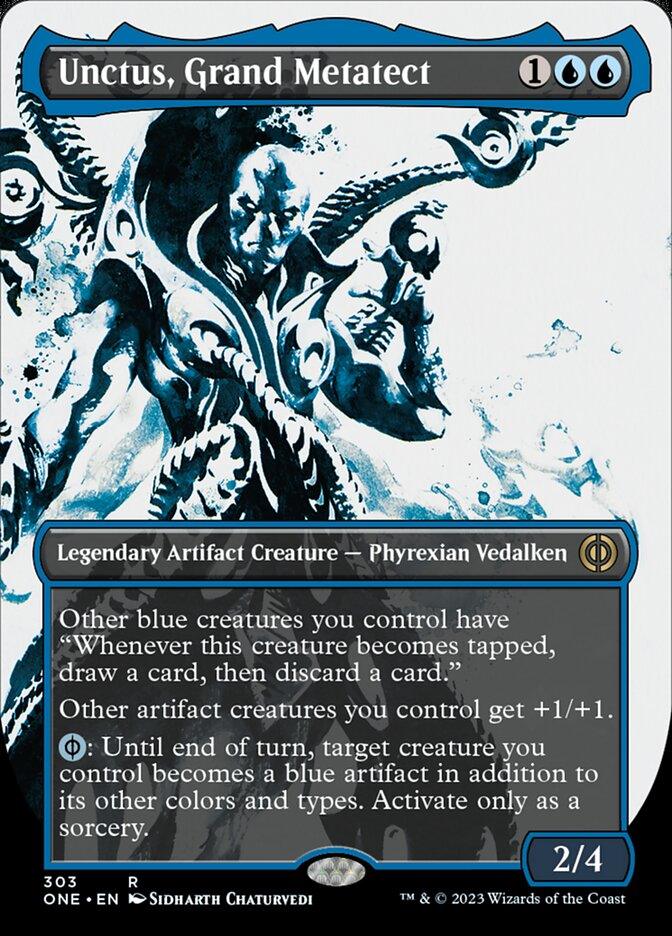 Unctus, Grand Metatect (Borderless Ichor) [Phyrexia: All Will Be One] - Paradise Hobbies LLC