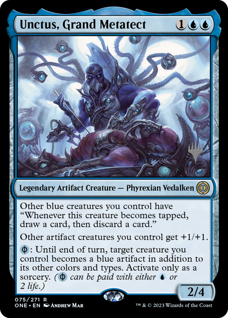 Unctus, Grand Metatect (Promo Pack) [Phyrexia: All Will Be One Promos] - Paradise Hobbies LLC