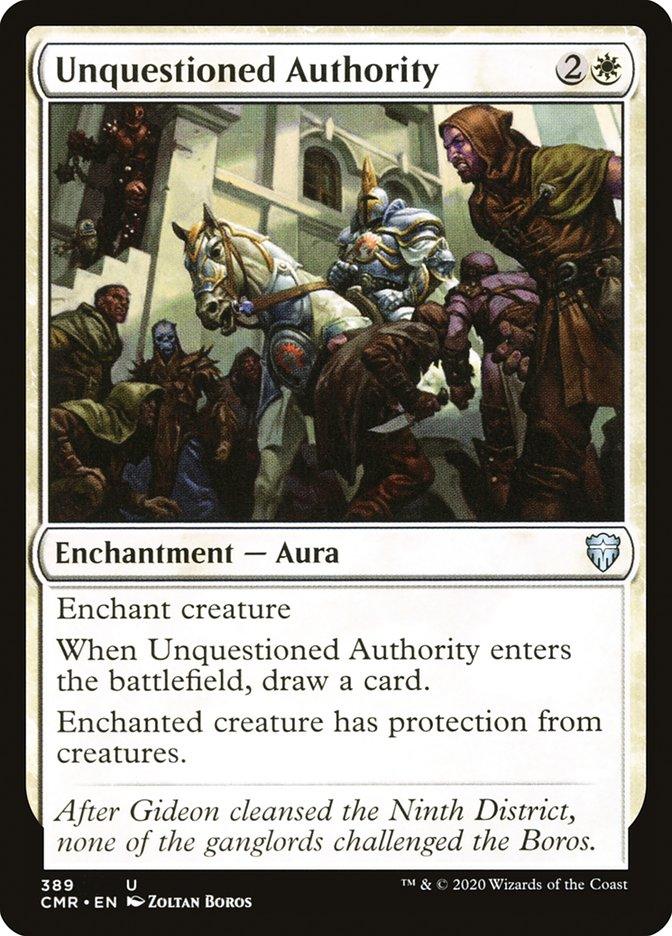 Unquestioned Authority [Commander Legends] - Paradise Hobbies LLC