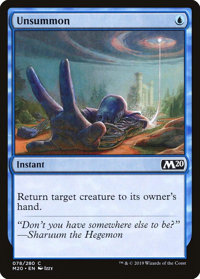 Unsummon [Core Set 2020] - Paradise Hobbies LLC