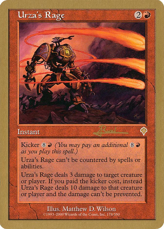 Urza's Rage (Antoine Ruel) [World Championship Decks 2001] - Paradise Hobbies LLC