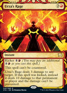 Urza's Rage (Foil Etched) [Strixhaven: School of Mages Mystical Archive] - Paradise Hobbies LLC