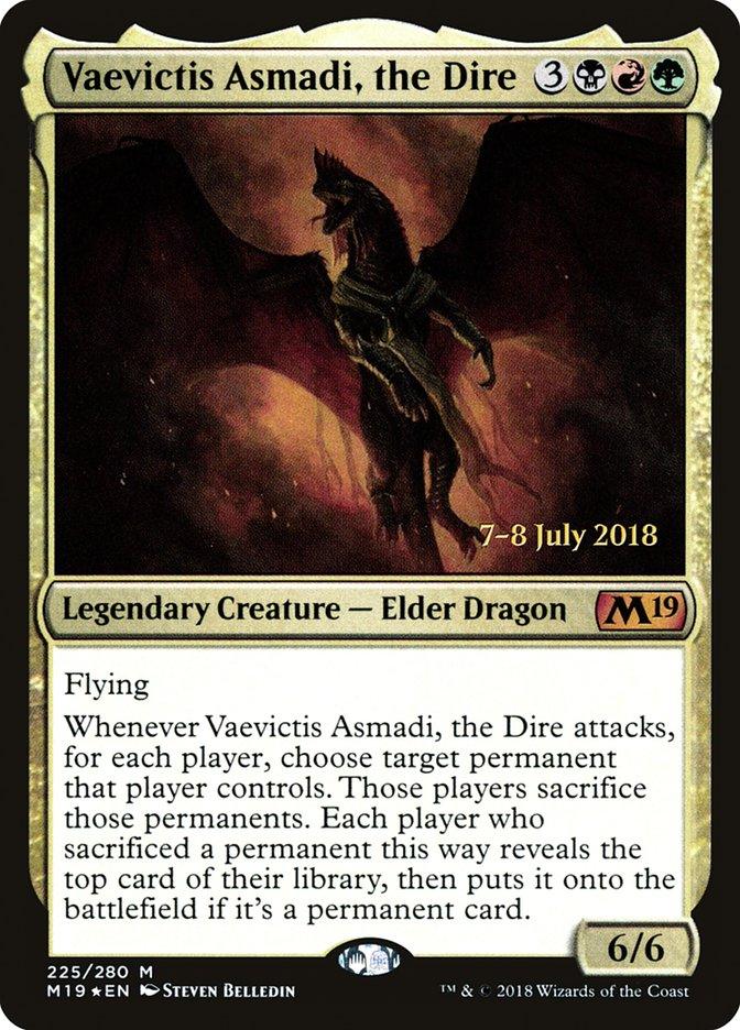 Vaevictis Asmadi, the Dire [Core Set 2019 Prerelease Promos] - Paradise Hobbies LLC