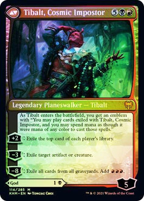 Valki, God of Lies // Tibalt, Cosmic Impostor [Kaldheim Prerelease Promos] - Paradise Hobbies LLC